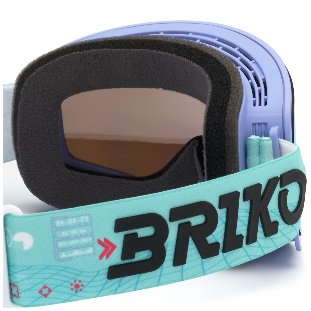 Blue Unisex Ski Goggles with Interchangeable Lenses main