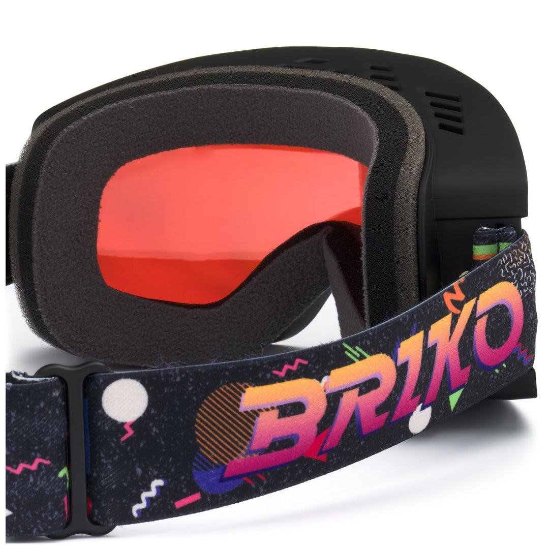 MARLO - Goggles - Ski Goggles - Unisex - Black Fantasy Orange-ORM2 main