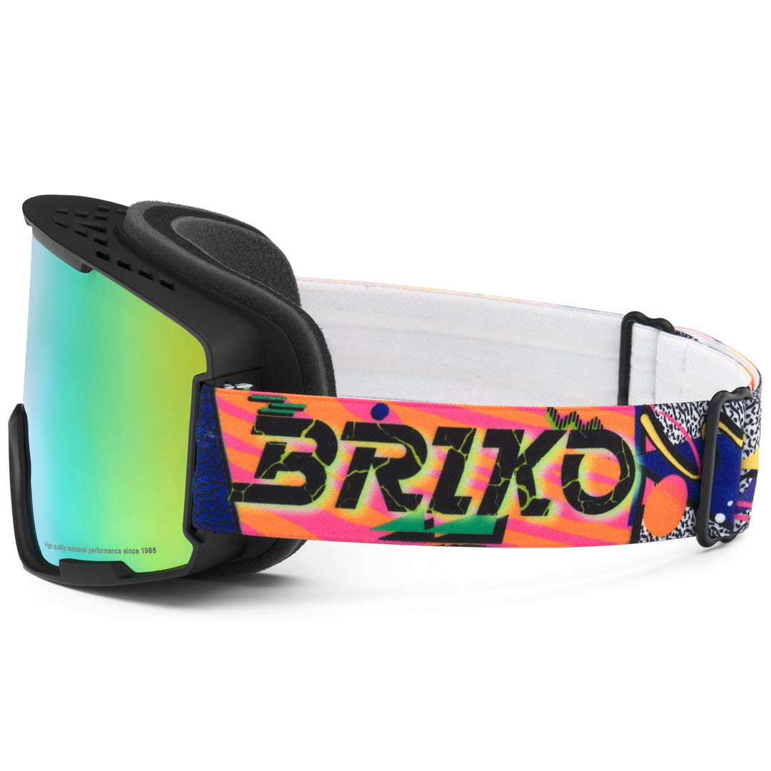 MARLO - Goggles - Ski Goggles - Unisex - Black Fantasy Lime-LIM3-Dune main