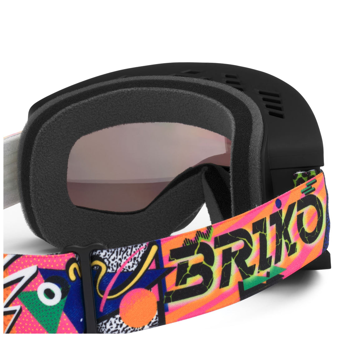 MARLO - Goggles - Ski Goggles - Unisex - Black Fantasy Lime-LIM3-Dune main