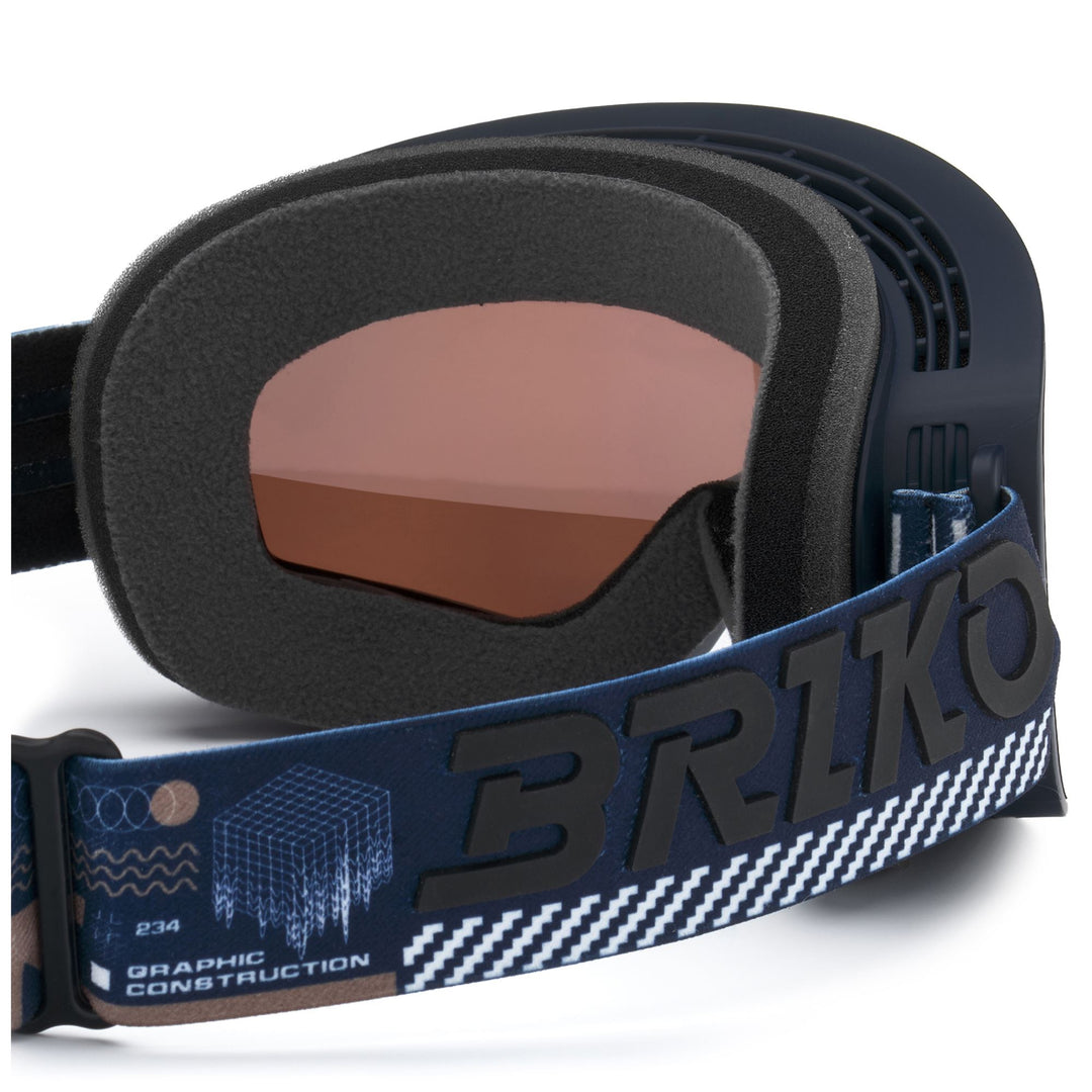 Occhiali da sci antiappannamento unisex blu con tecnologia Sharp Lite main