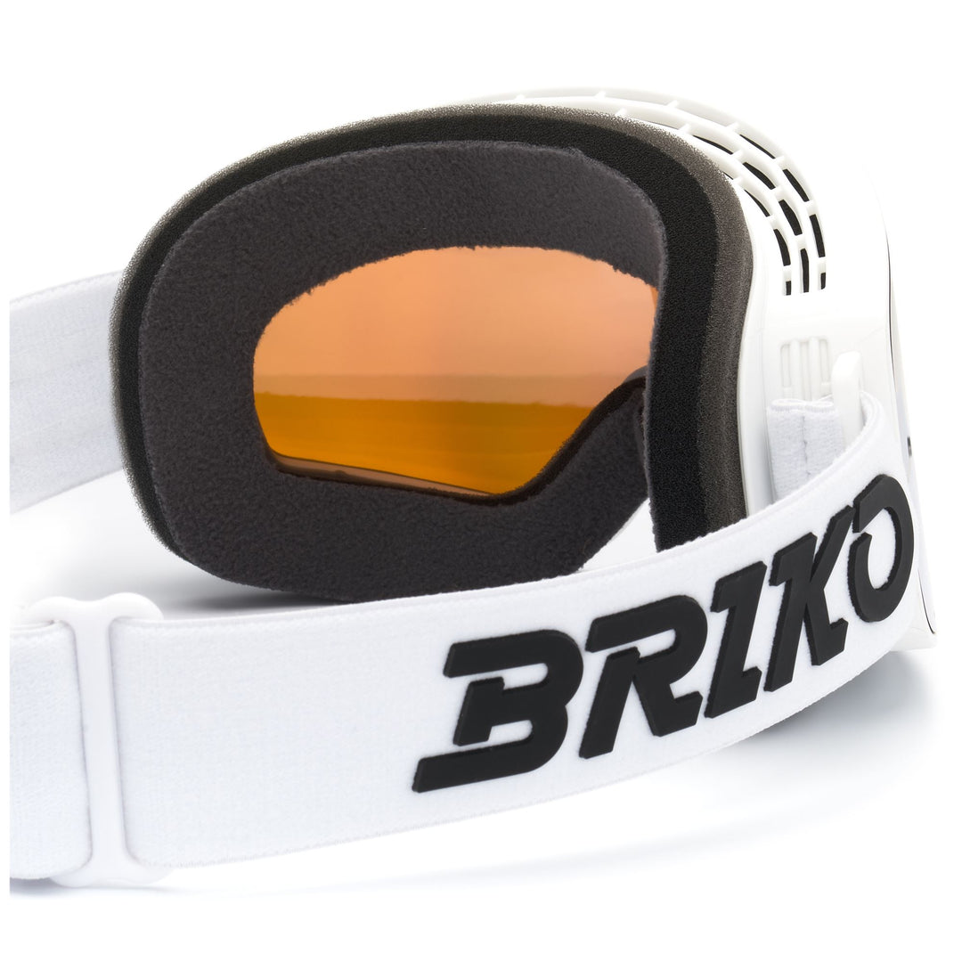 White Unisex Ski Goggles with Sharp Lite Anti-Fog Technology main