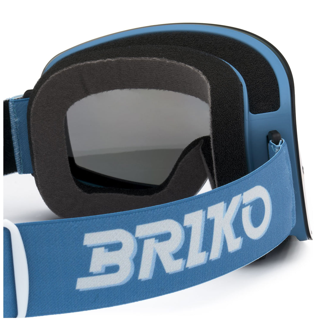 Blue Unisex Frameless Ski Goggles with Anti-Fog Treatment main
