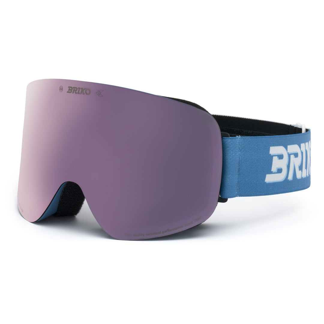 Gafas de esquí unisex sin marco azules con tratamiento antivaho main