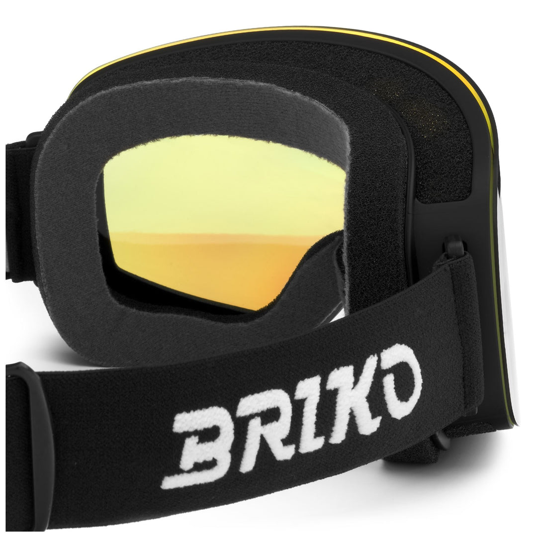 Black Unisex Frameless Ski Goggles with Anti-Fog Lens main