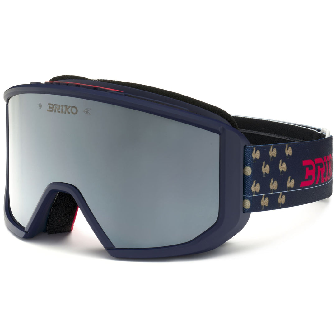 Blue Unisex Ski Goggles with Anti Fog Double Cylindrical Lens main