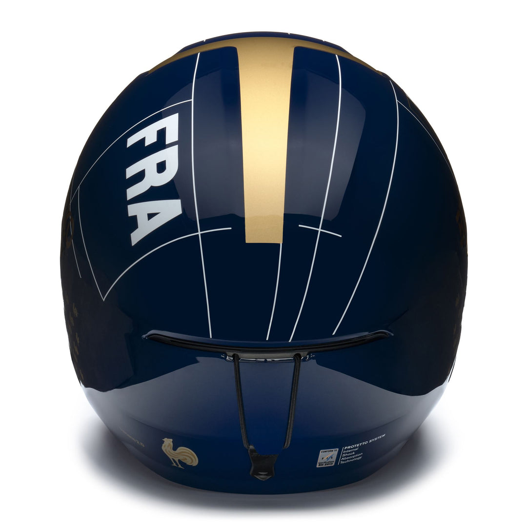 VULCANO 2.0 FRANCE - Helmets - Helmet - Unisex - Shiny Tangaroa Blue-Gold-White main