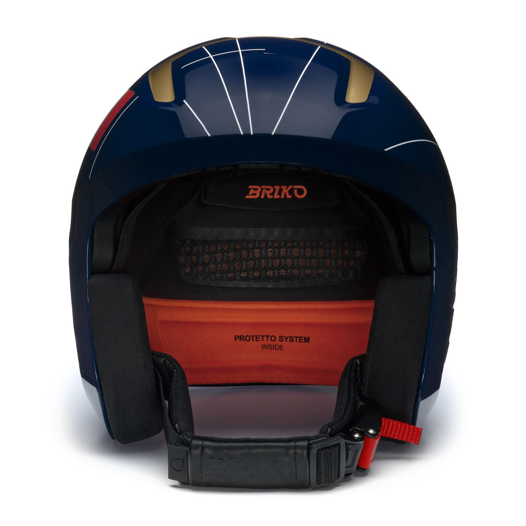 VULCANO 2.0 FRANCE - Helmets - Helmet - Unisex - Shiny Tangaroa Blue-Gold-White main