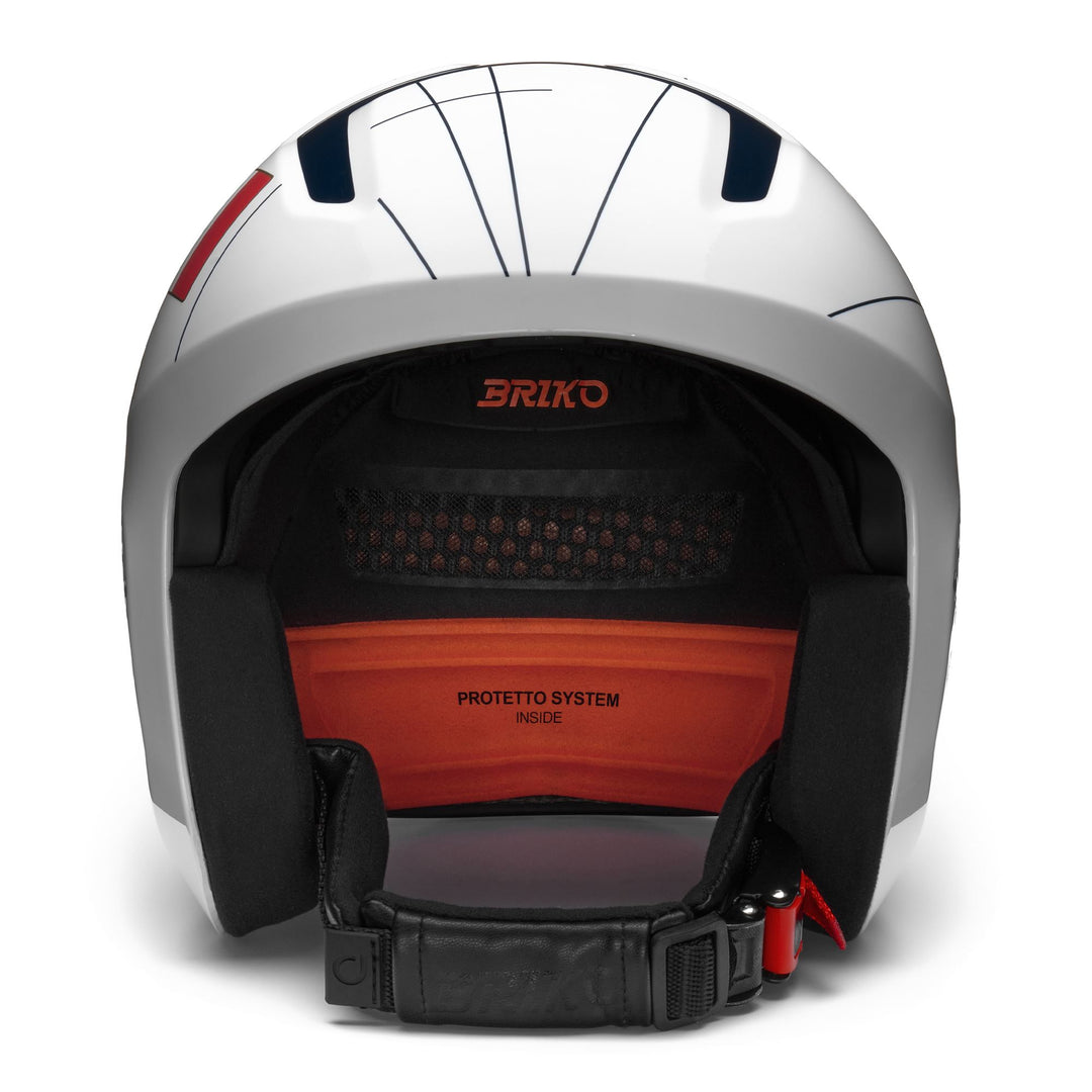 VULCANO 2.0 FRANCE - Helmets - Helmet - Unisex - Shiny White-Tangaroa Blue-Gold main