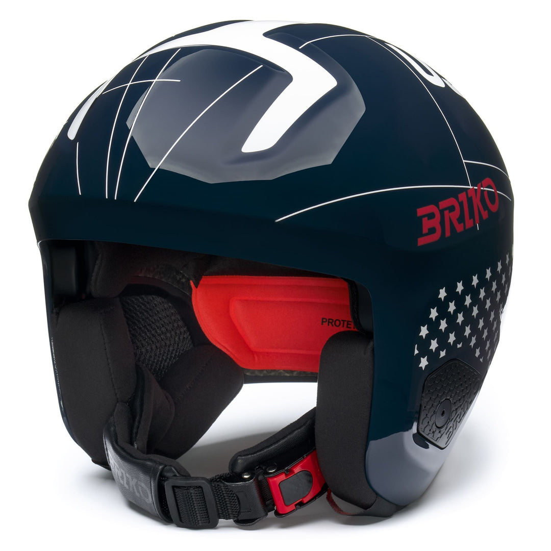 VULCANO 2.0 USA - Helmets - Helmet - Unisex - Shiny Blue-White-Cardinal Red 01