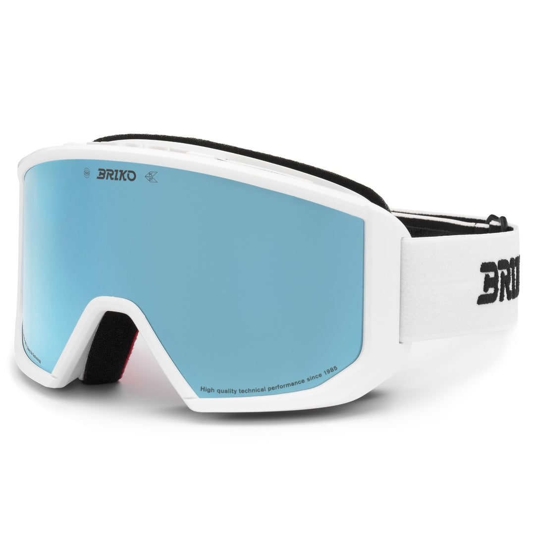 Unisex Ski Goggles with Double Cylindrical Lens White main