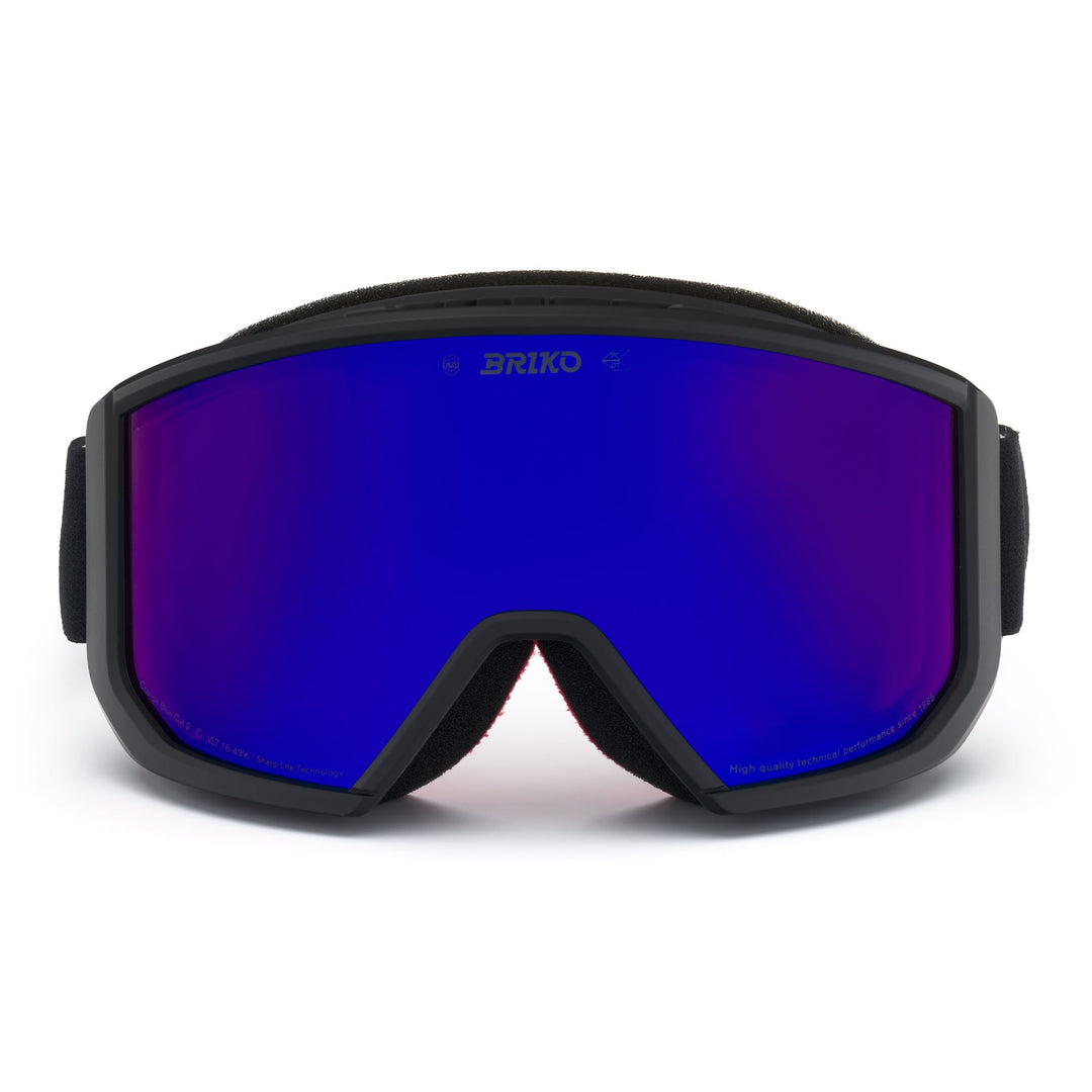 Unisex Black Ski Goggles with Double Cylindrical Lens main