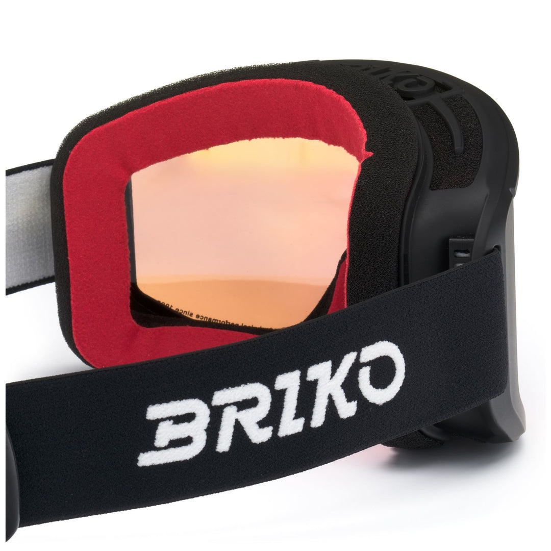 Unisex Black Ski Goggles with Double Cylindrical Lens main