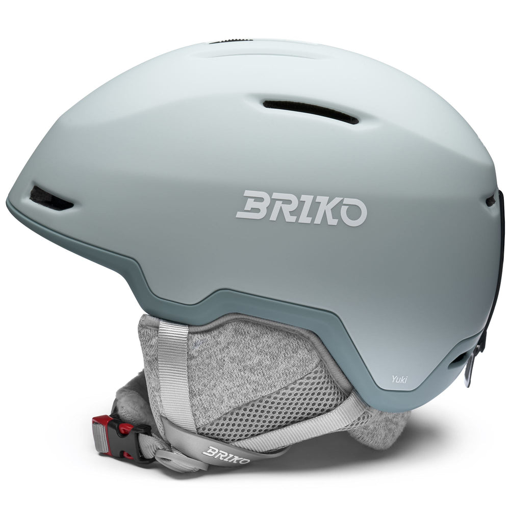 YUKI - Helmets - Helmet - Woman - Matt Powder Ash-Granny Smith-White 02