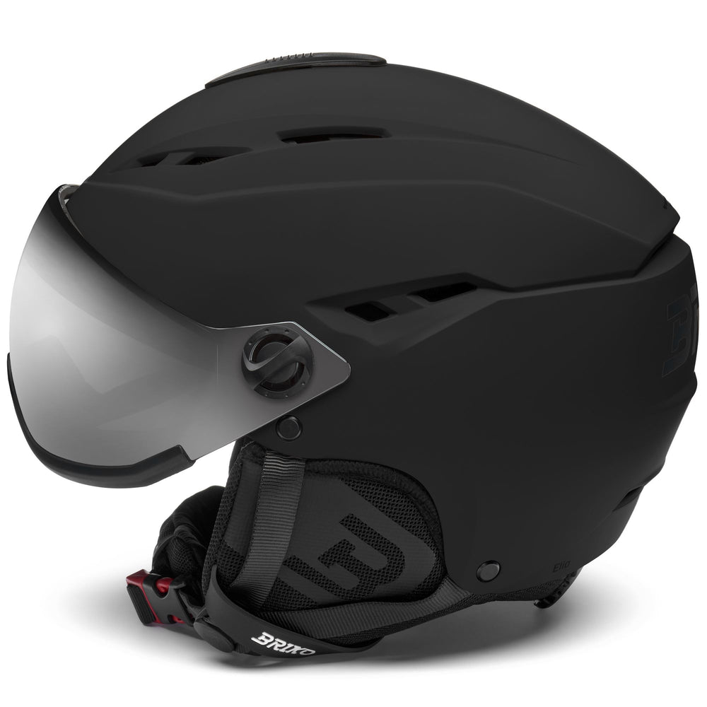 Casque de ski unisexe noir avec coque en ABS et ventilation active 02