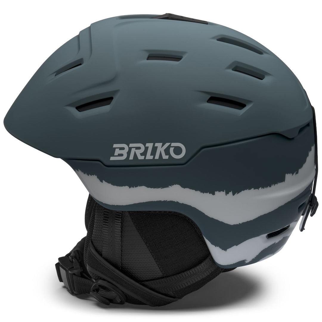 Blue Unisex Lightweight Ski Helmet with Hybrid Construction main