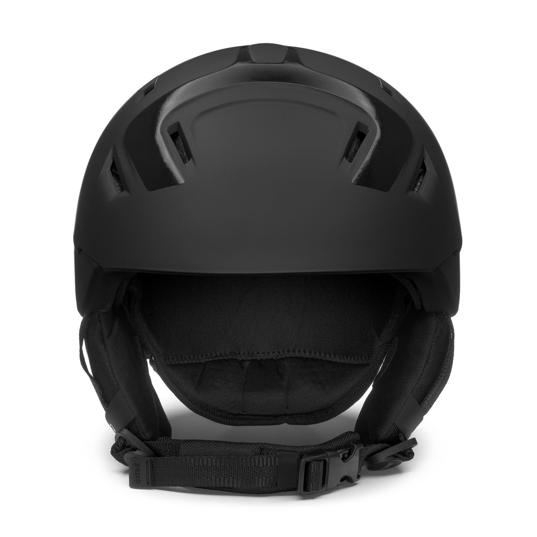 Black Unisex Lightweight Ski Helmet with Hybrid Construction main