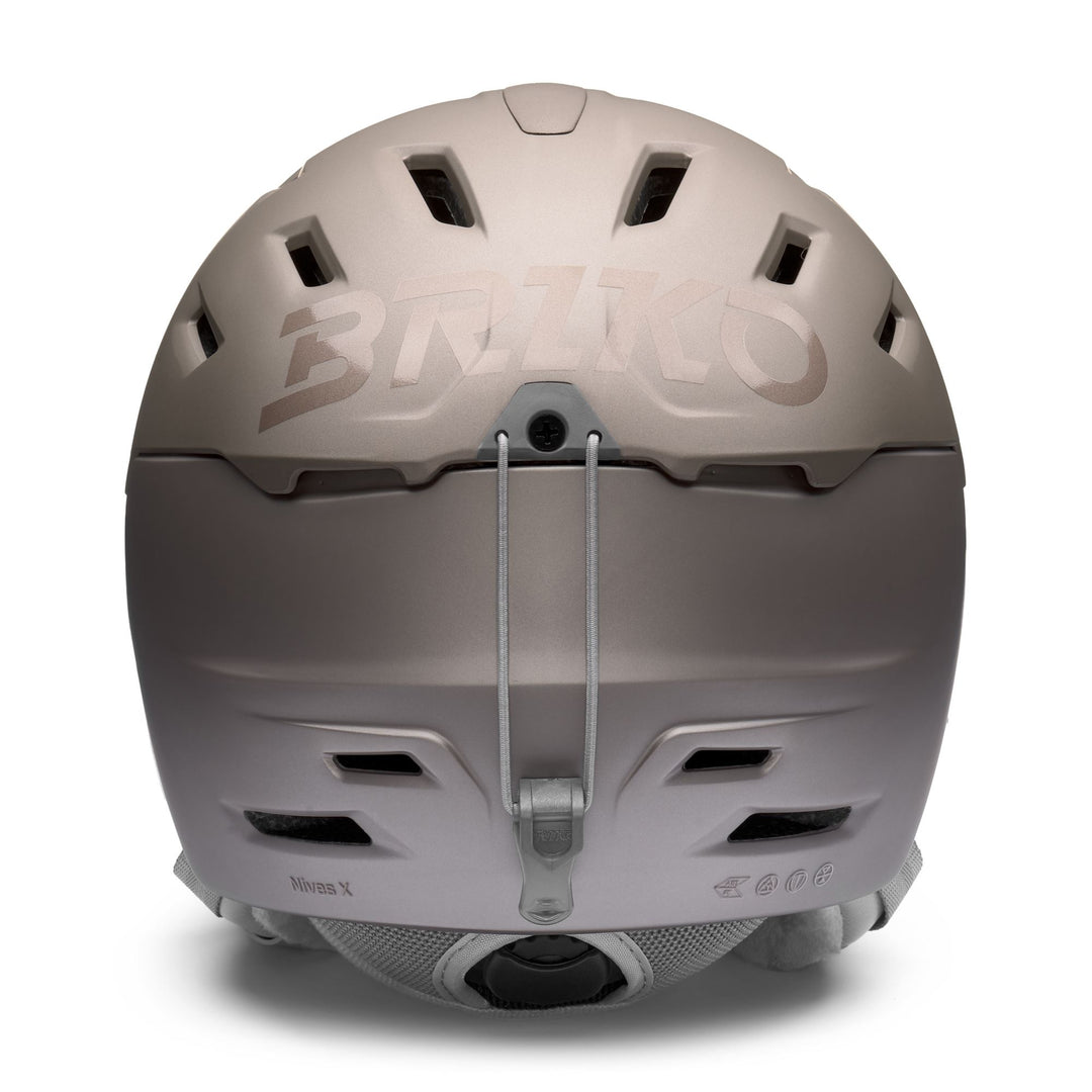 Brown Women's Hybrid Ski Helmet with Ventilation System main