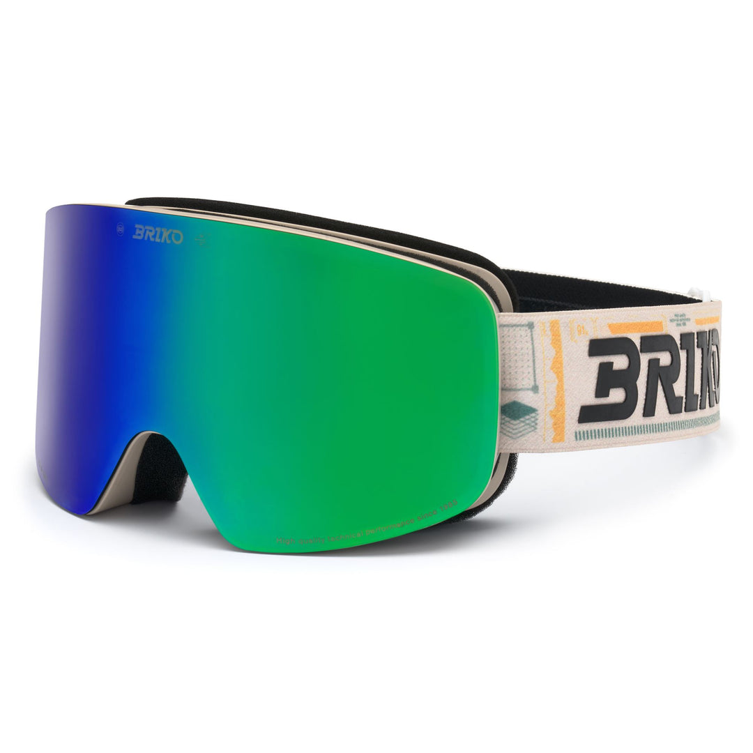Orange Unisex Ski Goggles with Magnetic Lens Change System main