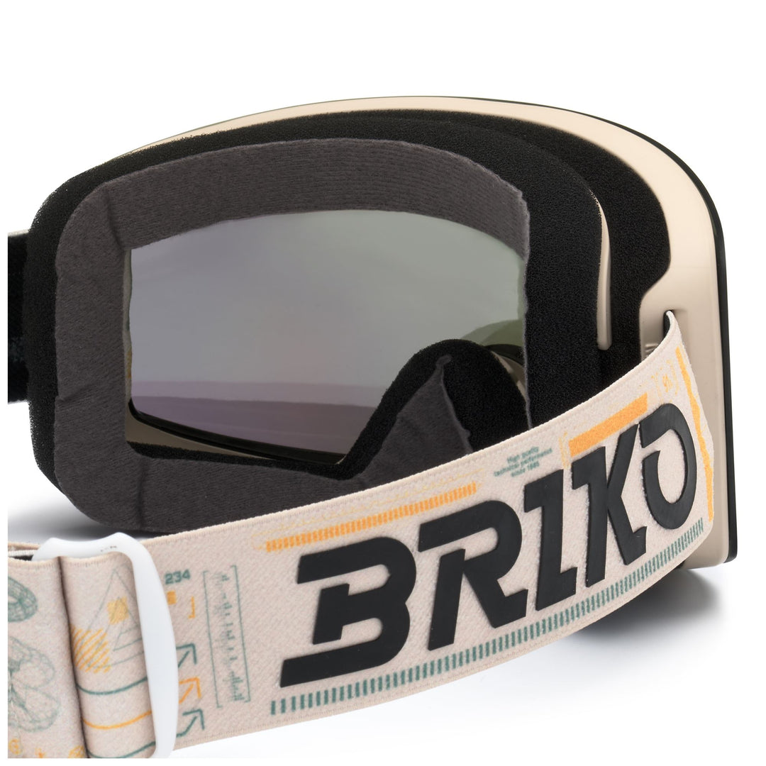 Orange Unisex Ski Goggles with Magnetic Lens Change System main