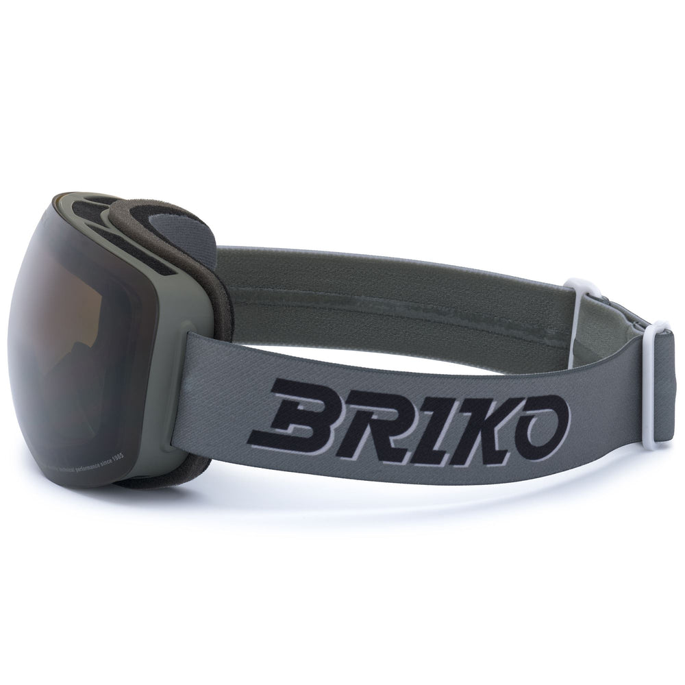 Grey Unisex Ski Goggles with Anti-Fog and UV Protection 02