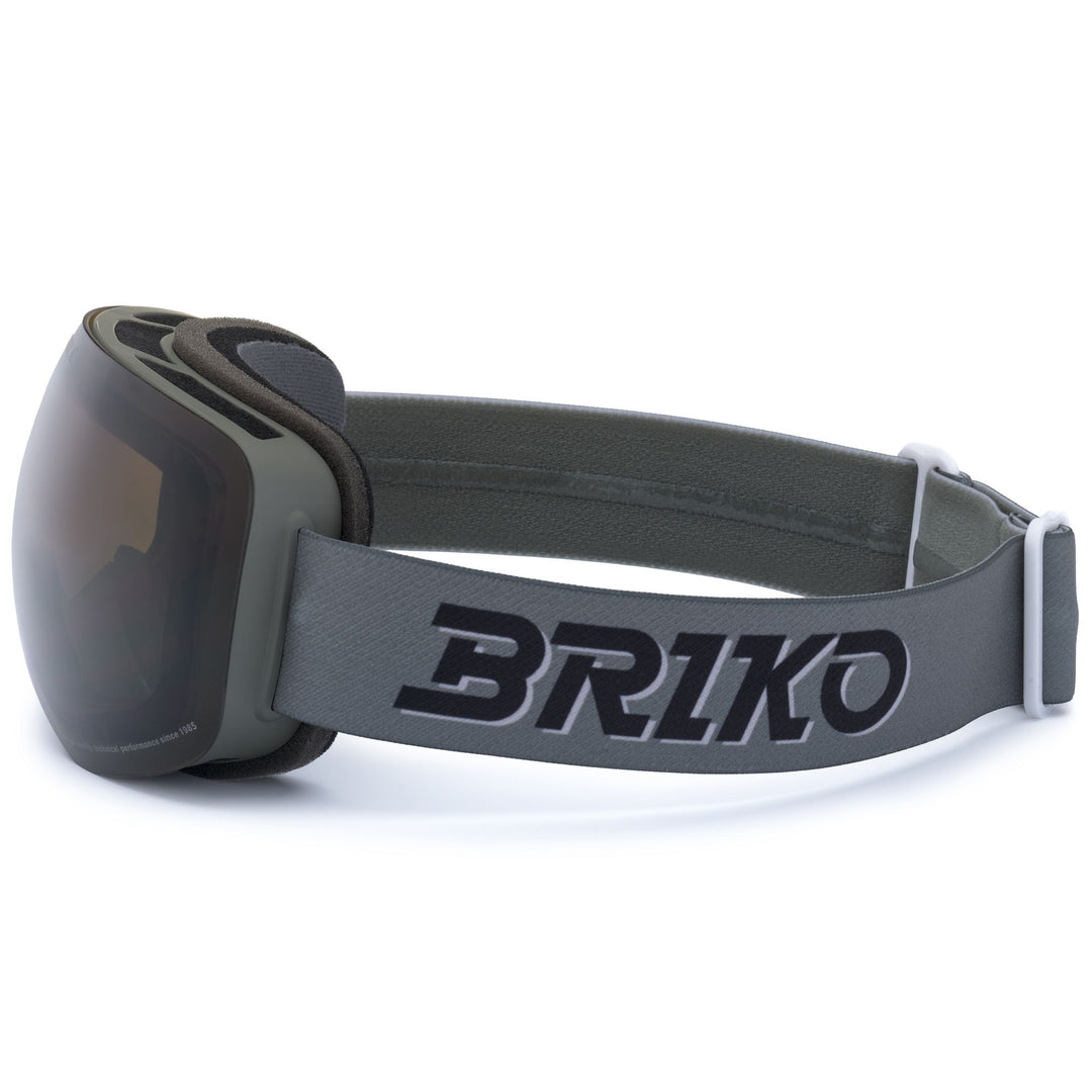 Grey Unisex Ski Goggles with Anti-Fog and UV Protection main