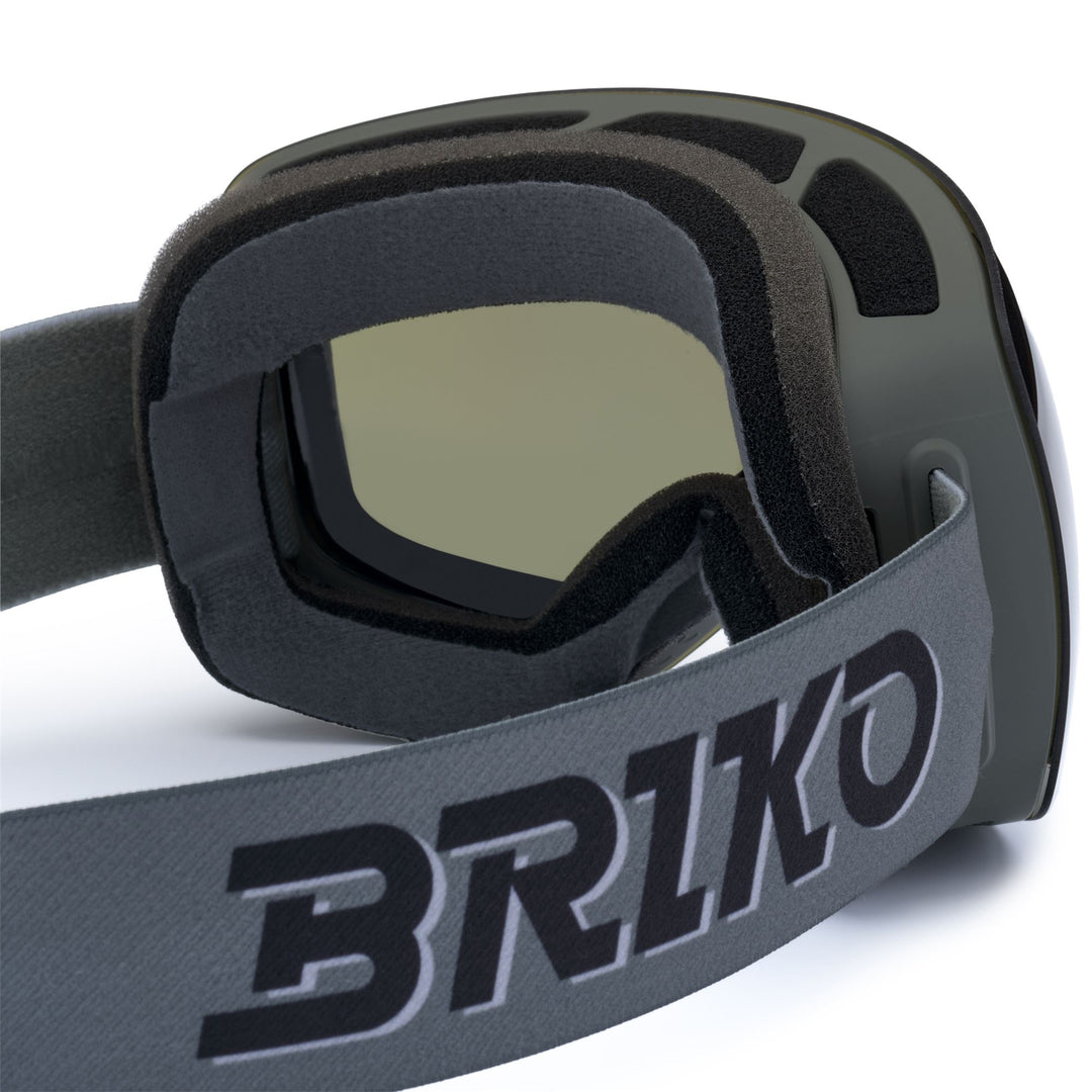 Grey Unisex Ski Goggles with Anti-Fog and UV Protection main