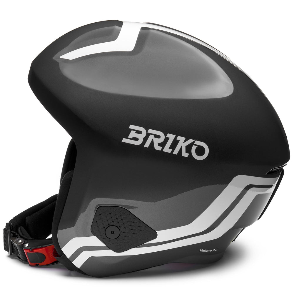 VULCANO 2.0 MIPS - Helmets - Helmet - Unisex - Shiny Metallic Dark Grey-White 02