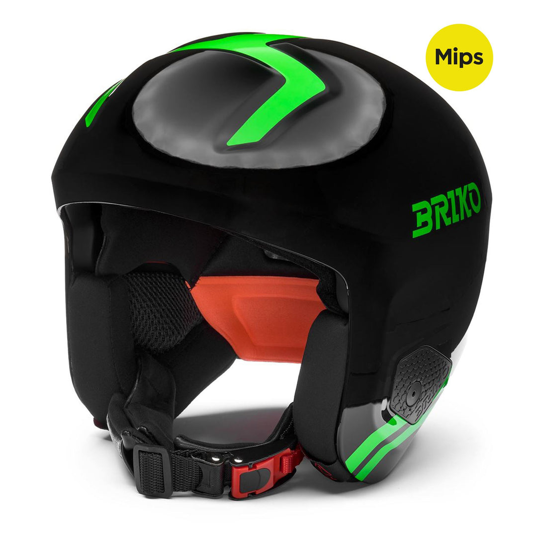 VULCANO 2.0 MIPS - Helmets - Helmet - Unisex - Shiny Black-Neon Green 01