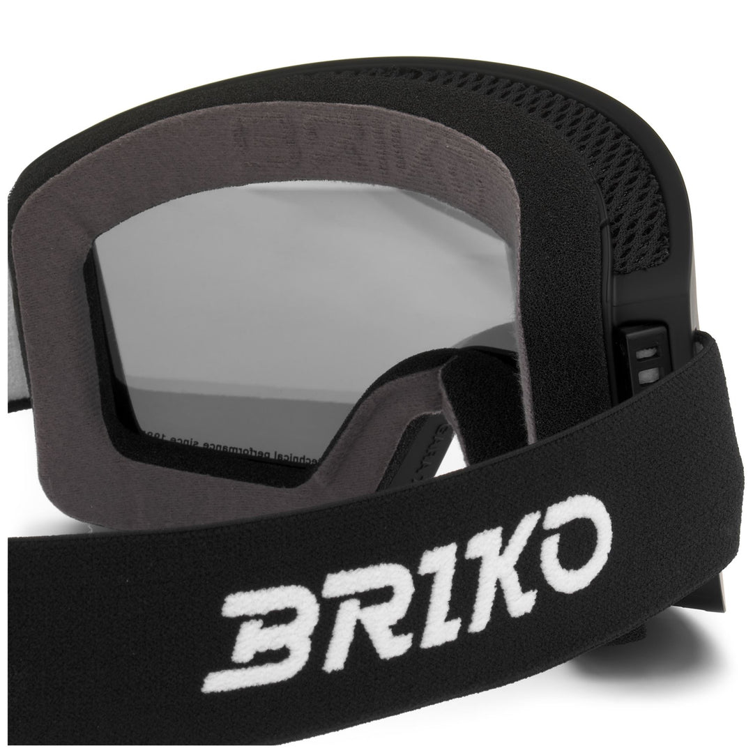 Black Unisex Ski Goggles with Anti-Fog Double Cylindrical Lenses main