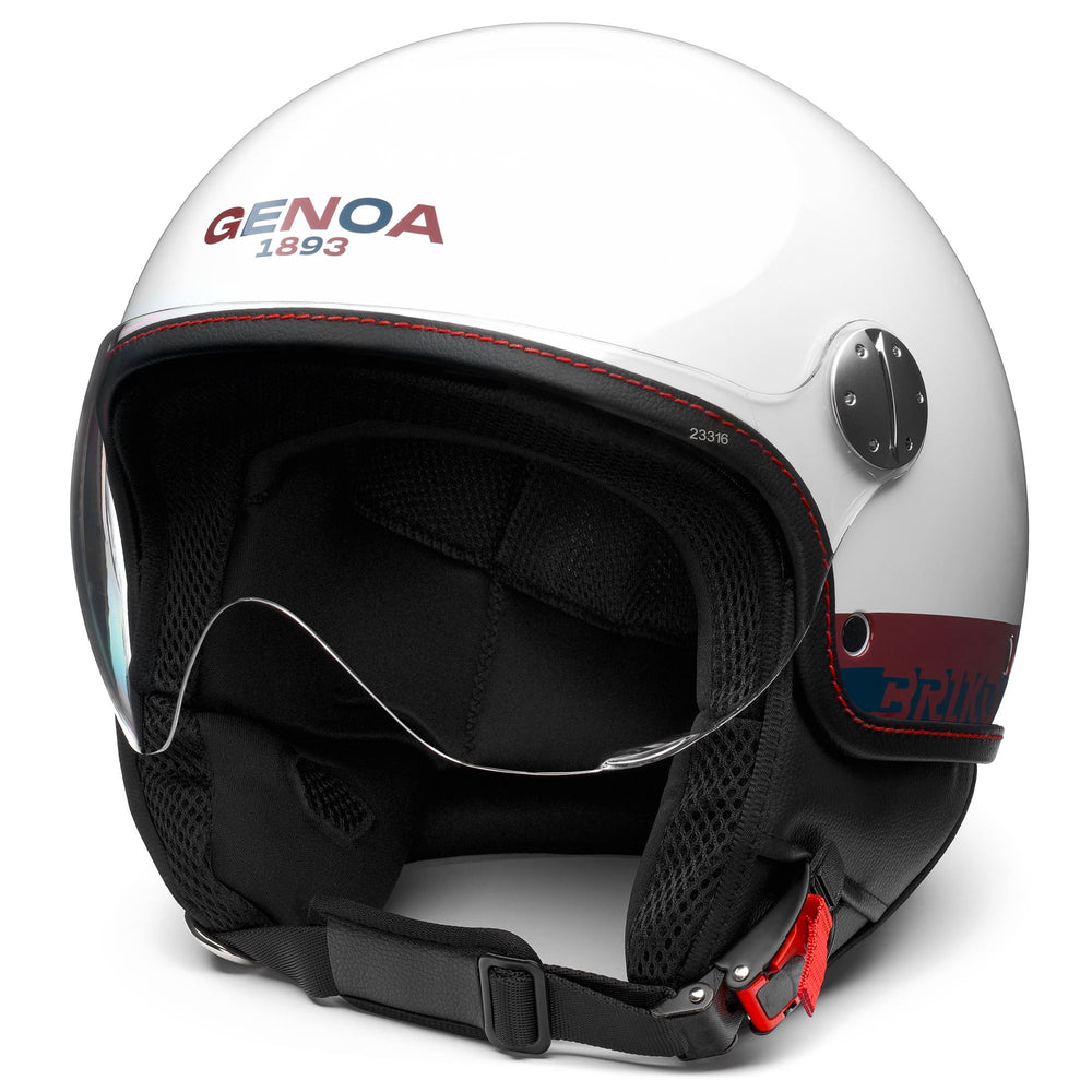 Casque de course moto unisexe bleu avec visière anti-rayures 02