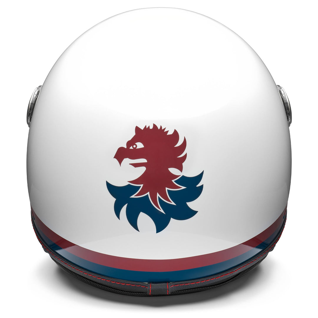 Casque de course moto unisexe bleu avec visière anti-rayures 01