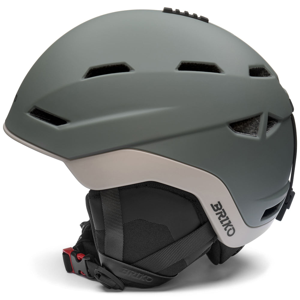 Casque de ski ultraléger unisexe gris avec ventilation réglable 02