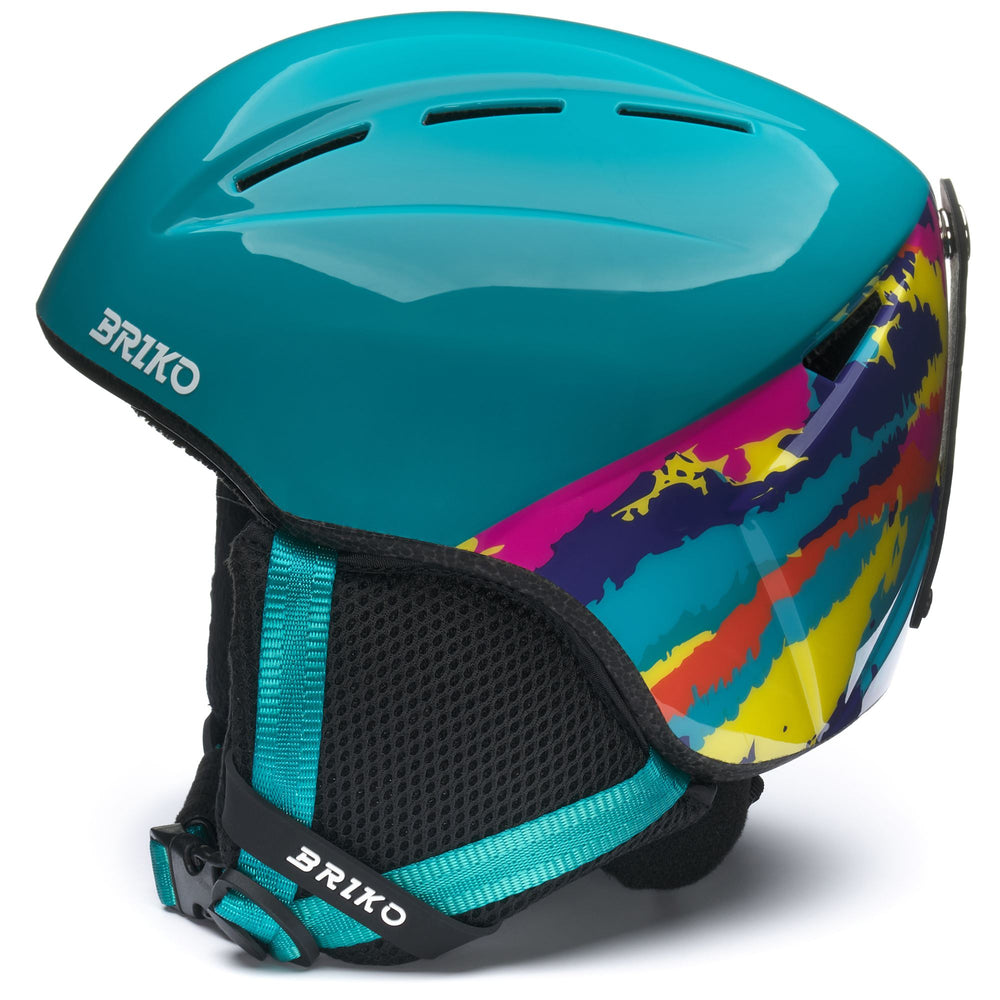 MAKALU GRAPHIK - Helmets - Helmet - Unisex - Shiny Blue Lagoon-Multicolor 02