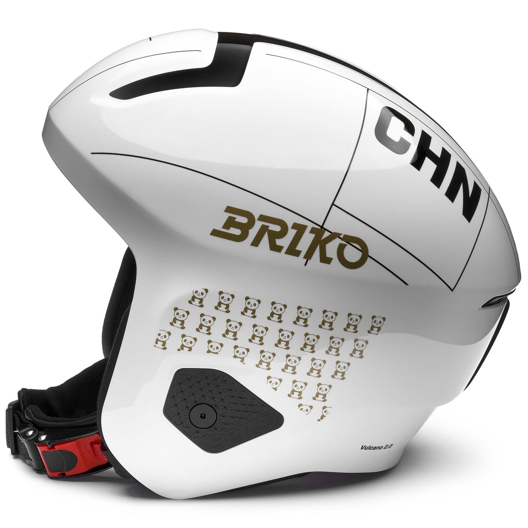 VULCANO 2.0 CHINA MIPS - Cascos - Casco - Unisexo - Shiny White - Black - Gold main