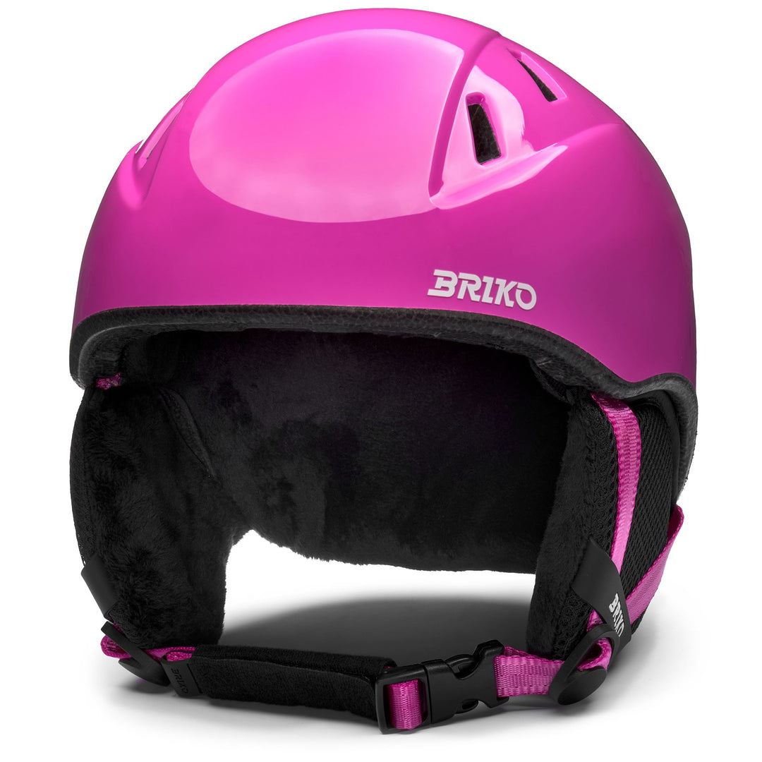 MAKALU - Helmets - Helmet - Kid unisex - Shiny Orchid Pink-White 01