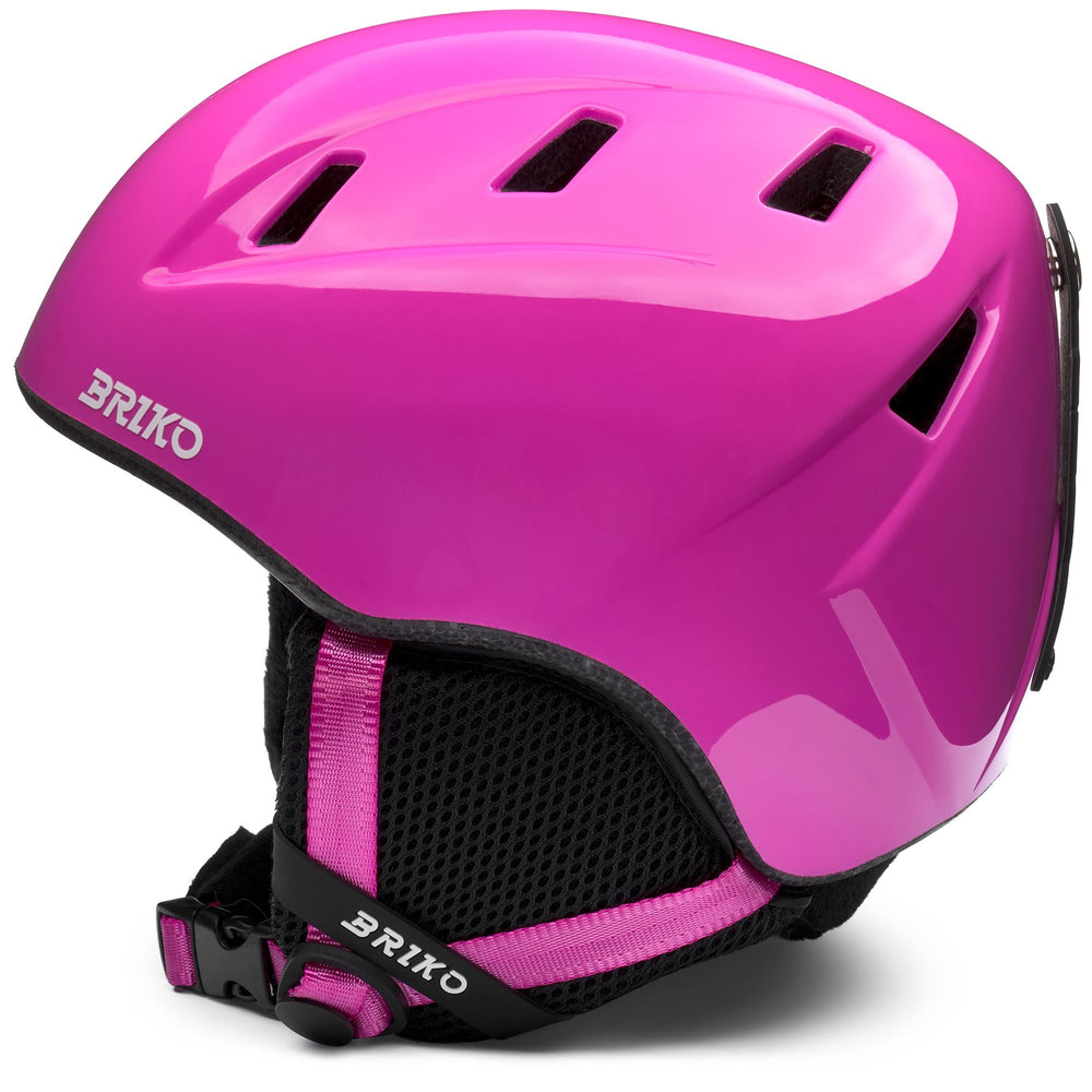 MAKALU - Helmets - Helmet - Kid unisex - Shiny Orchid Pink-White 02