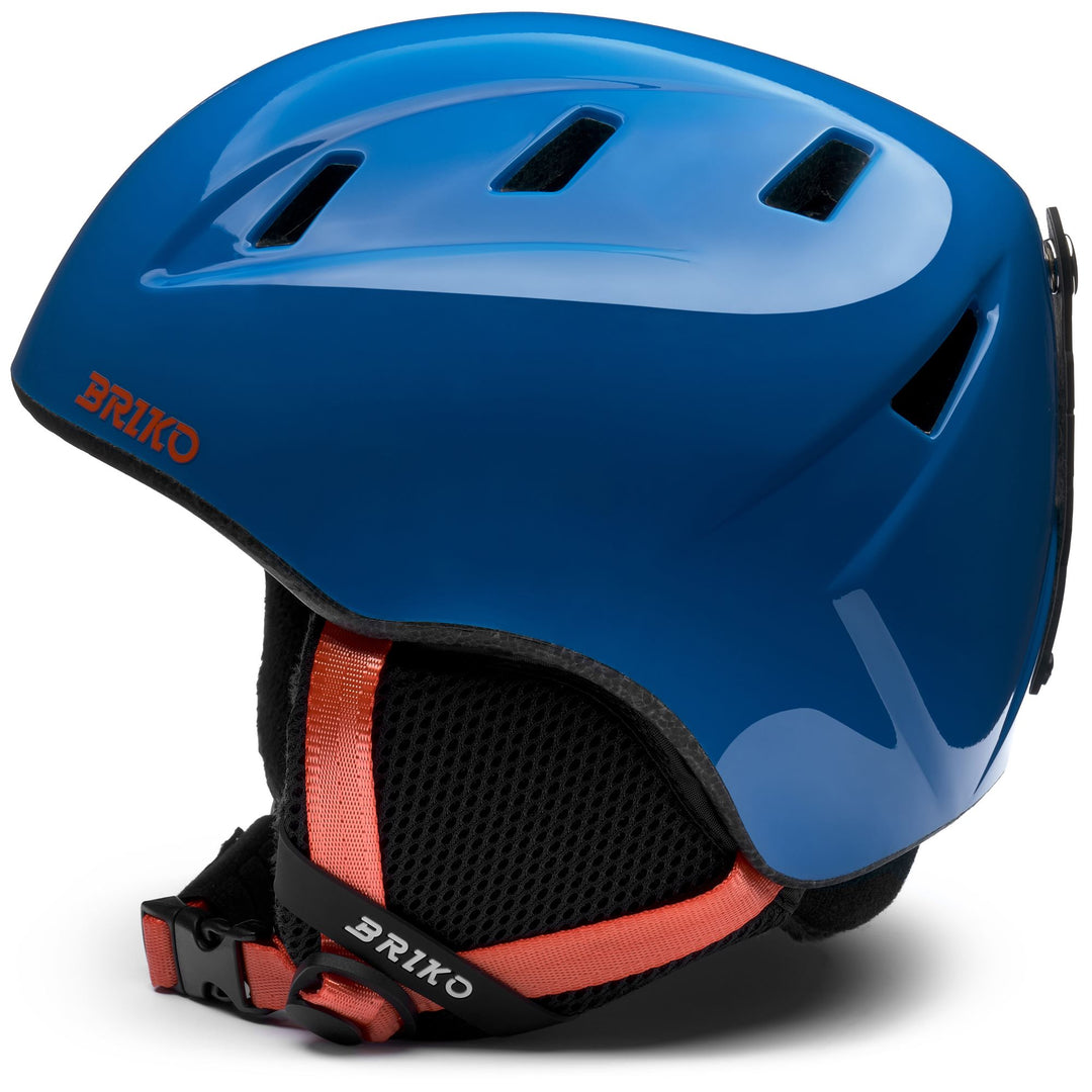 Blue Kid Unisex Ski Helmet with Molded Polycarbonate Shell main