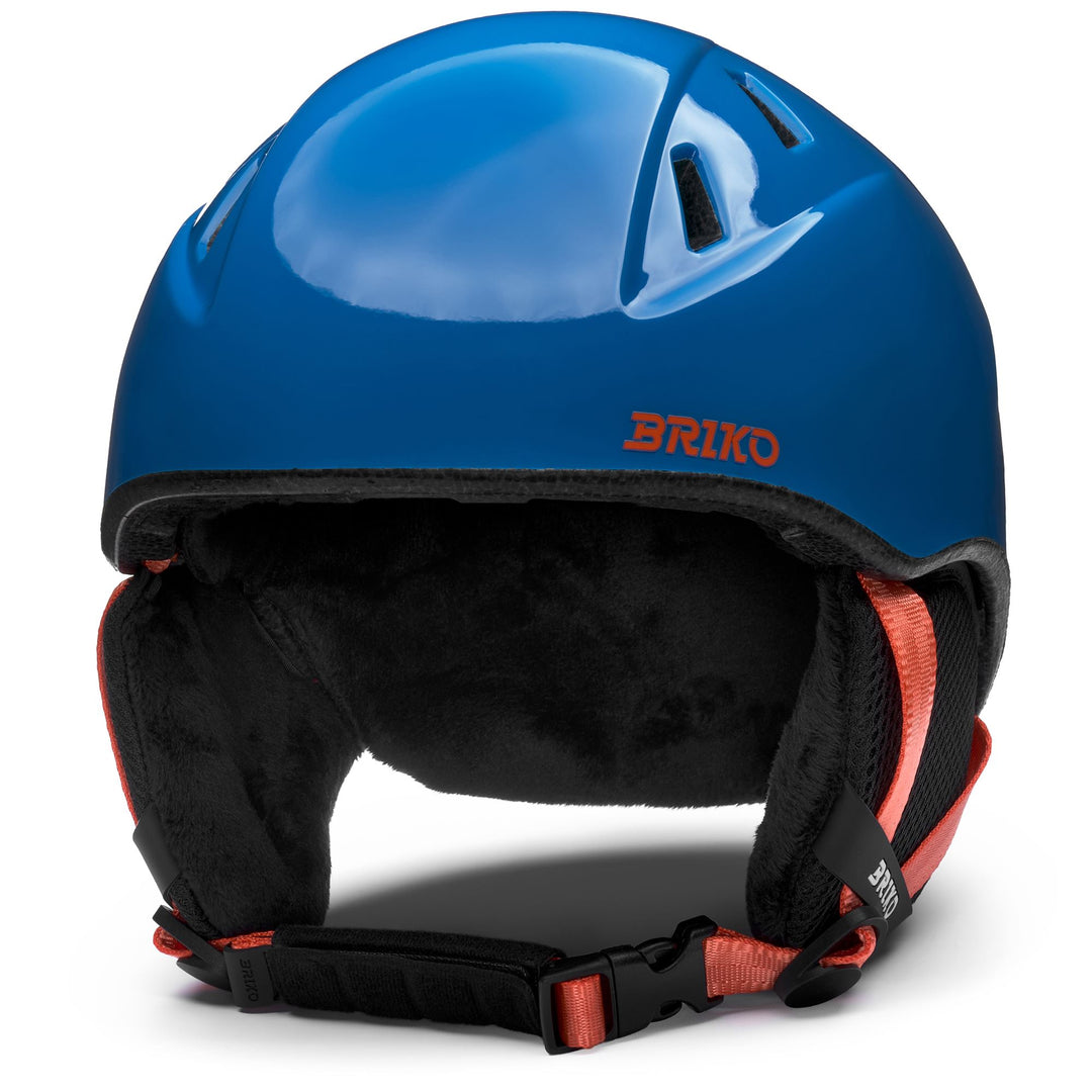 Casque de ski unisexe Blue Kid avec coussinets d'oreille amovibles 01