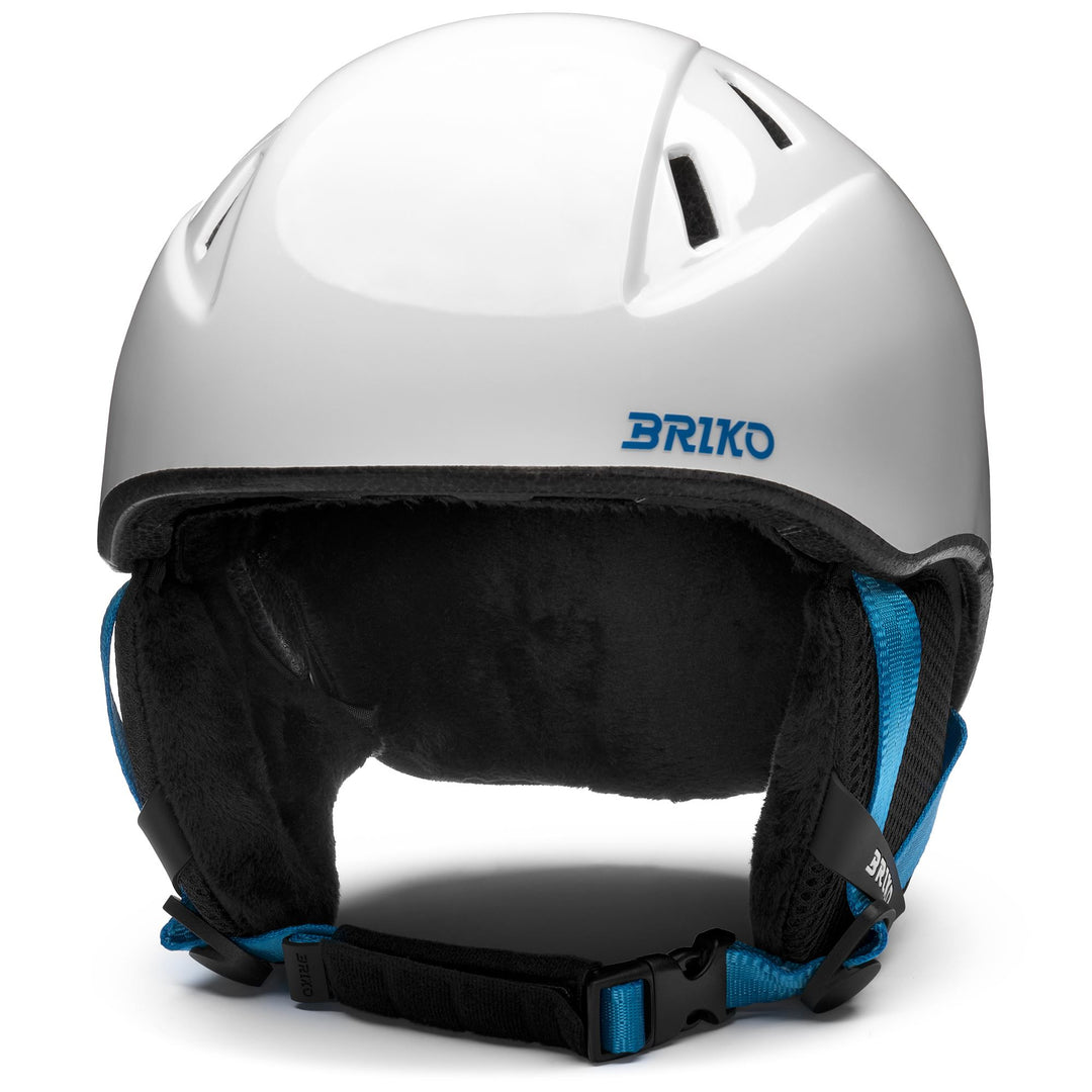 MAKALU - Helmets - Helmet - Kid unisex - Shiny White-Lochmara Blue 01