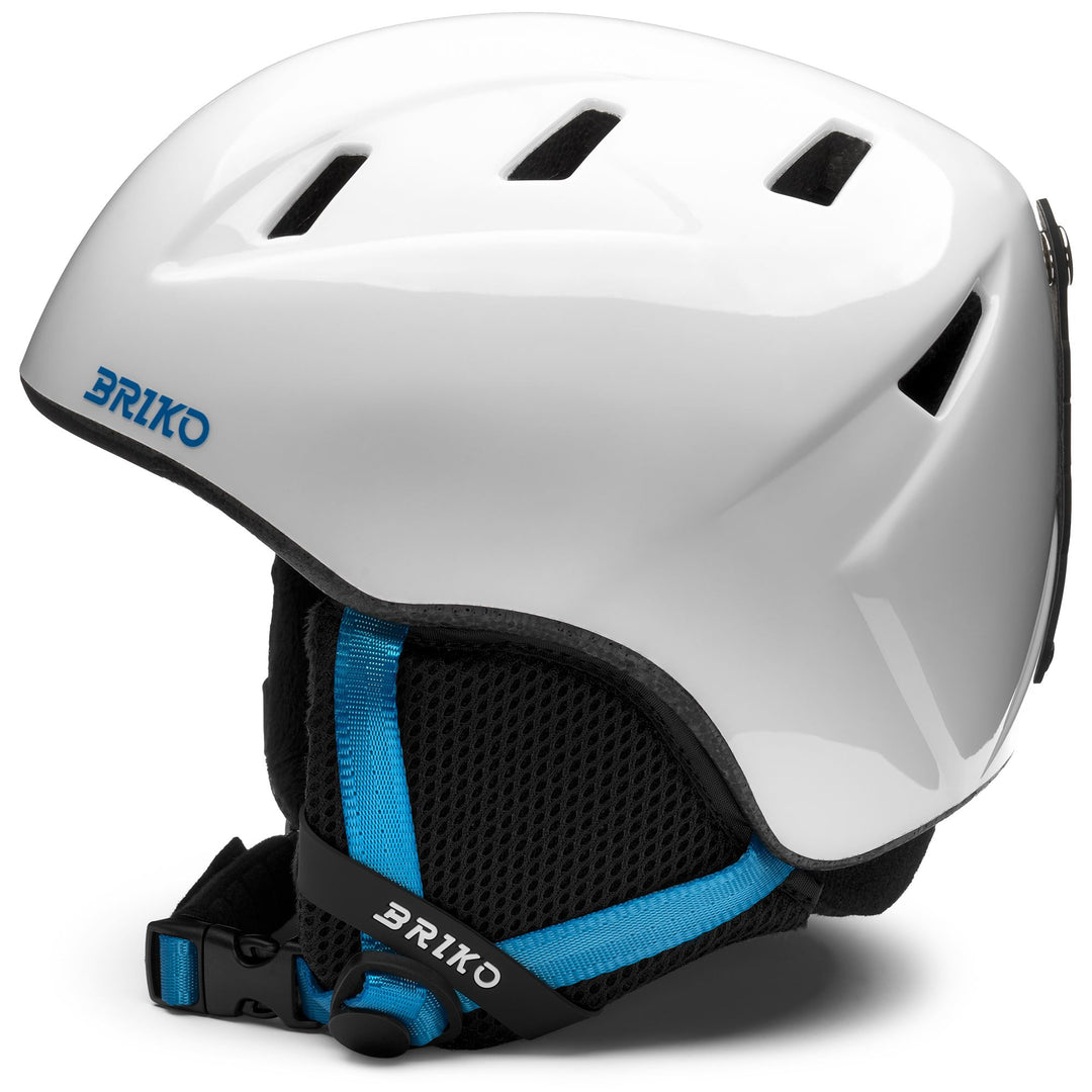 MAKALU - Cascos - Casco - Niño unisex - Shiny White - Lochmara Blue main