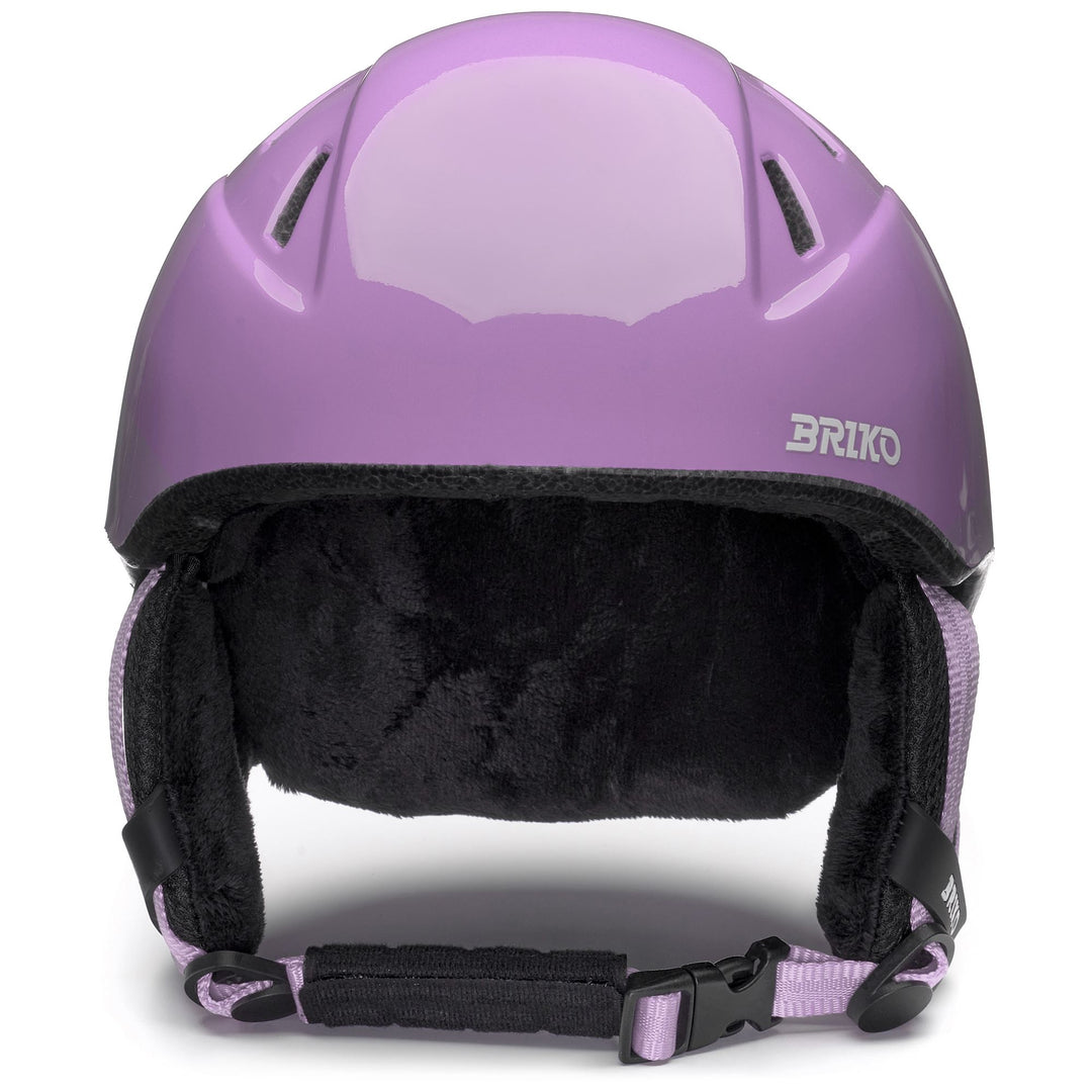 Violet Unisex Ski Helmet for Kids with Antibacterial Treatment main