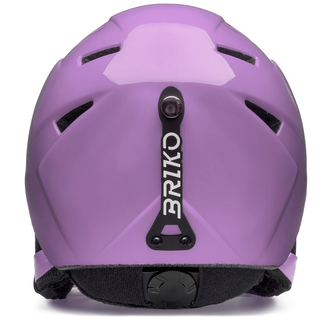 Violet Unisex Ski Helmet for Kids with Antibacterial Treatment main