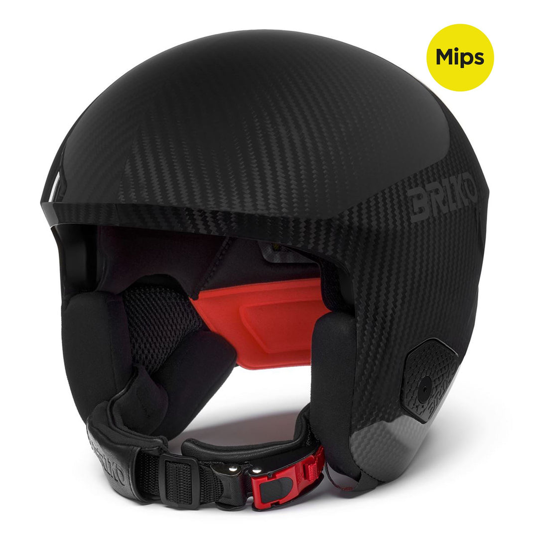 Casque de ski unisexe gris avec coque en carbone et technologie MIPS 01