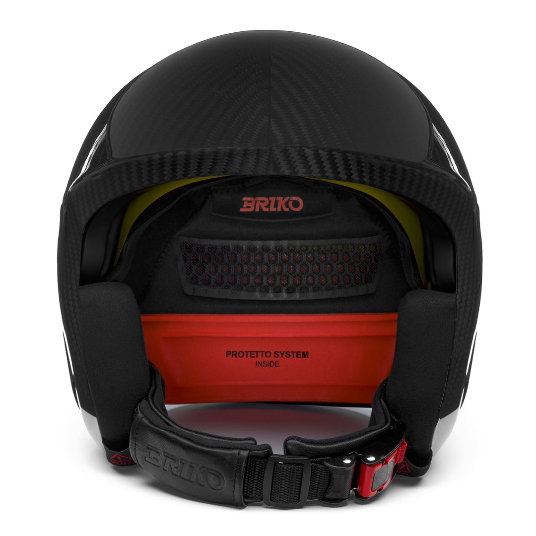 Grey Unisex Ski Helmet with Carbon Shell and Mips Technology main