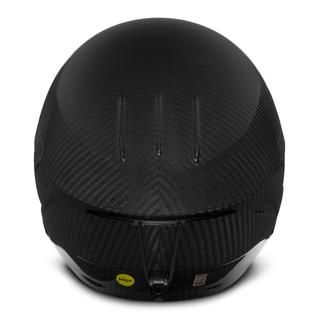 Grey Unisex Ski Helmet with Carbon Shell and Mips Technology main