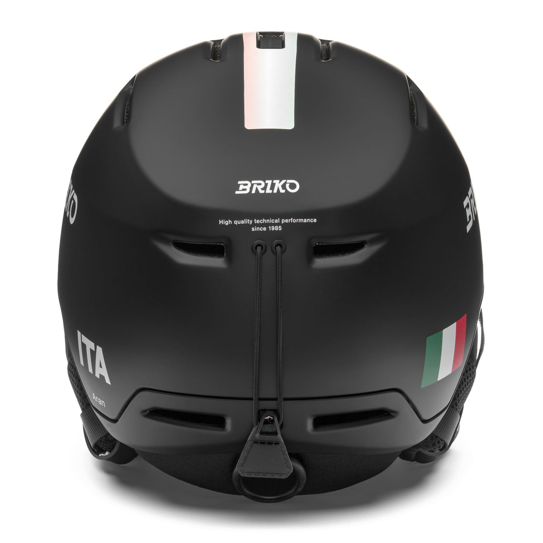 ARAN ITALIA - Caschi - Casco - Unisex - Matt Black - White - Fun Green - Monza Red main