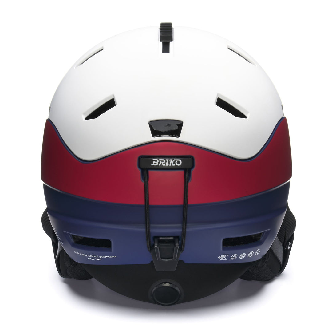 MORENO - Helmets - Helmet - Unisex - Matt White-Shiraz Red-Biscay Blue-Unico main
