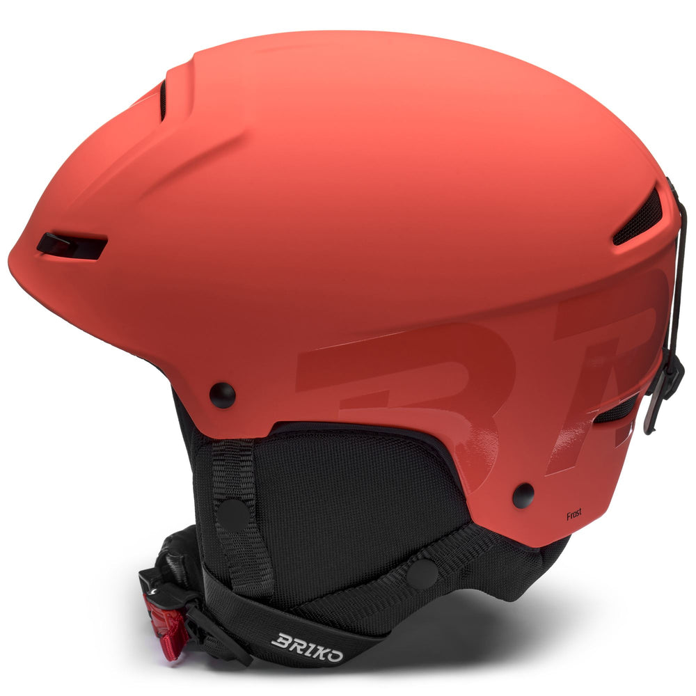 Casque de ski unisexe rouge avec système de ventilation Venturi 02