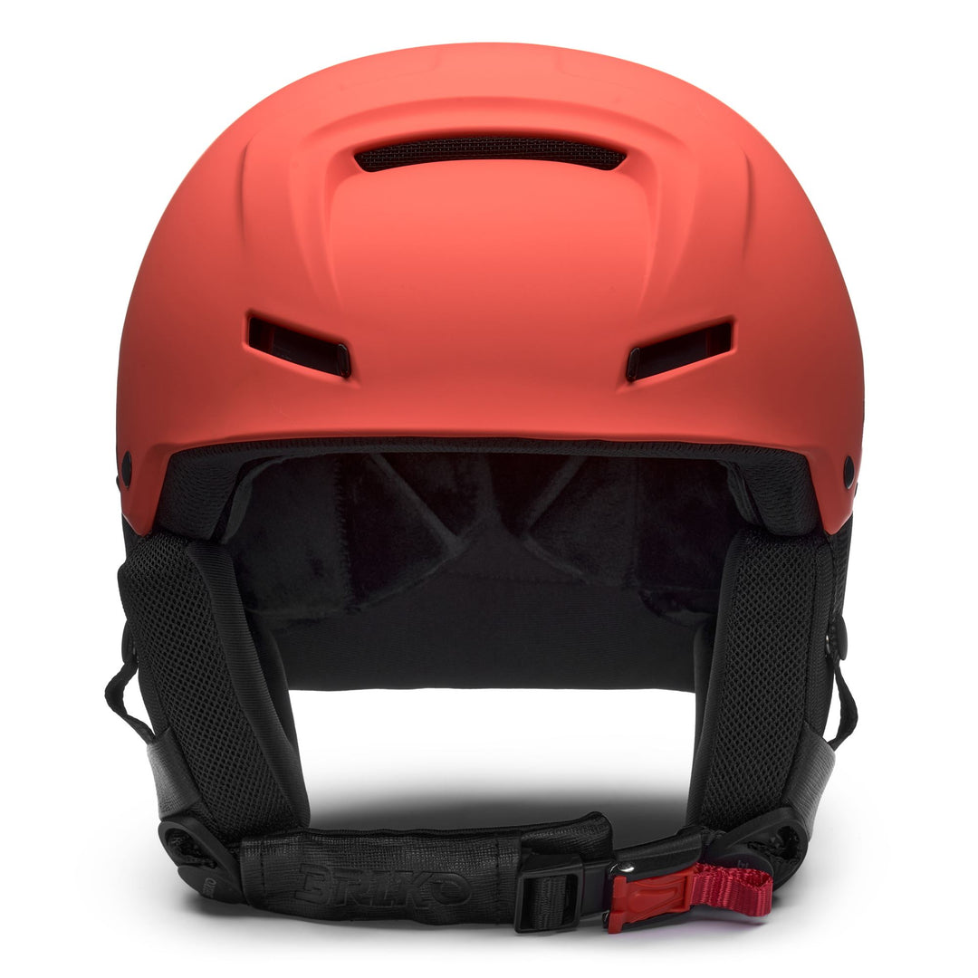 Red Unisex Ski Helmet with Venturi System Ventilation main